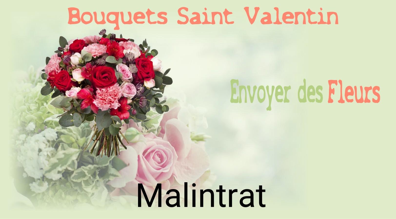 Roses de Saint-Valentin livrées à Malintrat